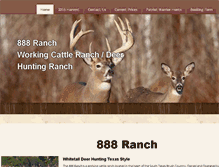 Tablet Screenshot of 888ranch.com